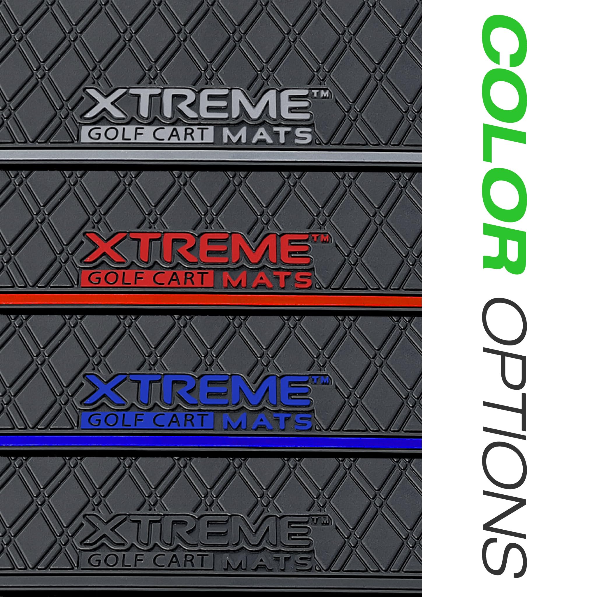 Amazon | Xtreme Mats DoubleTake ゴルフカートフロアマット